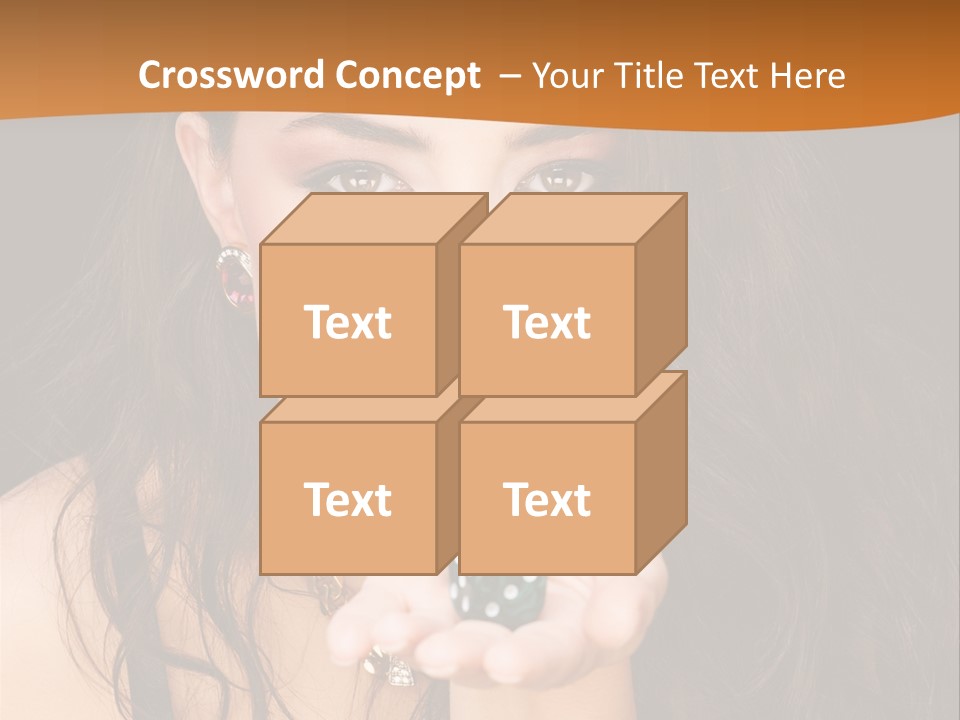 Concept Spinning Risk PowerPoint Template