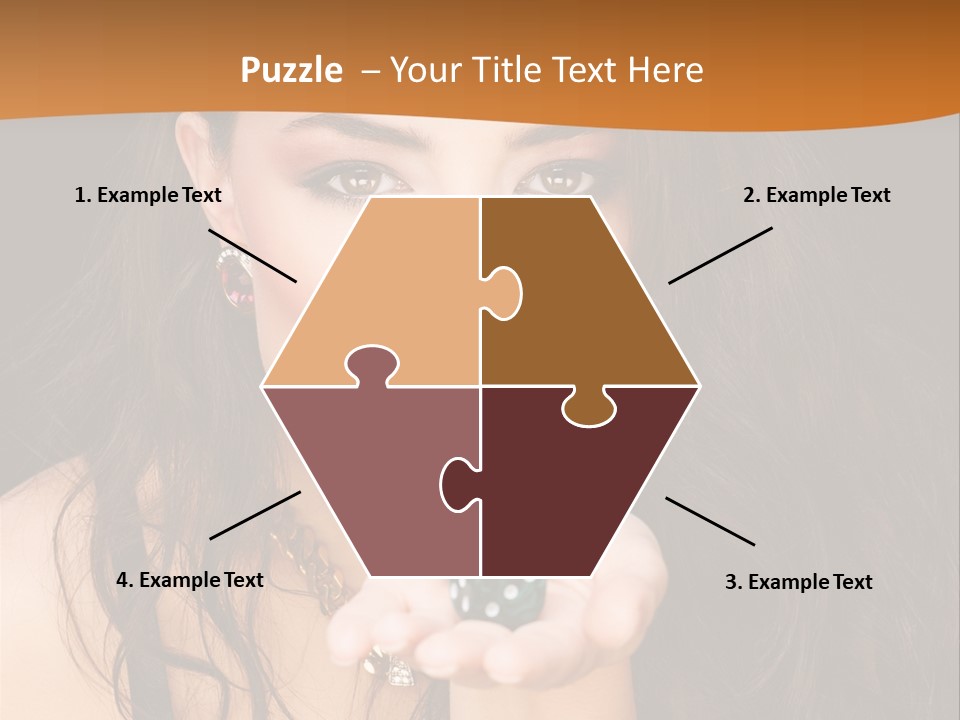 Concept Spinning Risk PowerPoint Template