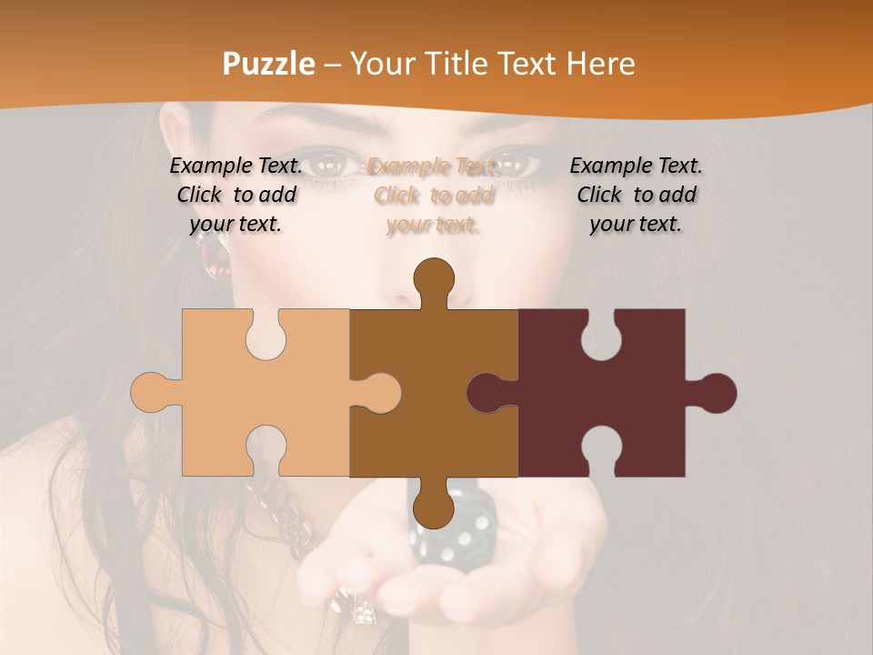 Concept Spinning Risk PowerPoint Template