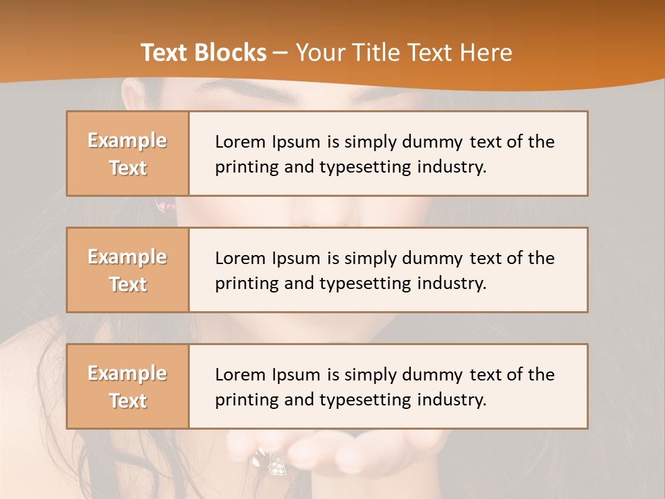 Concept Spinning Risk PowerPoint Template