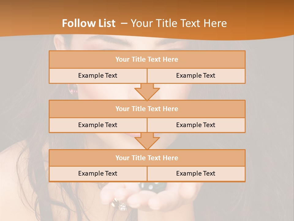 Concept Spinning Risk PowerPoint Template