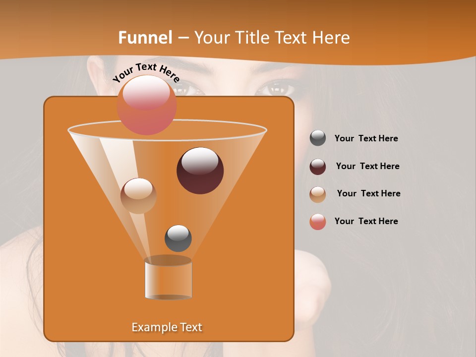 Concept Spinning Risk PowerPoint Template
