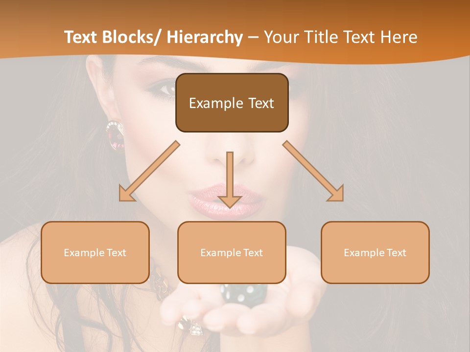 Concept Spinning Risk PowerPoint Template