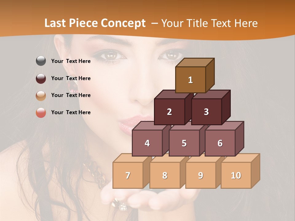 Concept Spinning Risk PowerPoint Template