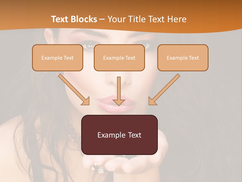 Concept Spinning Risk PowerPoint Template
