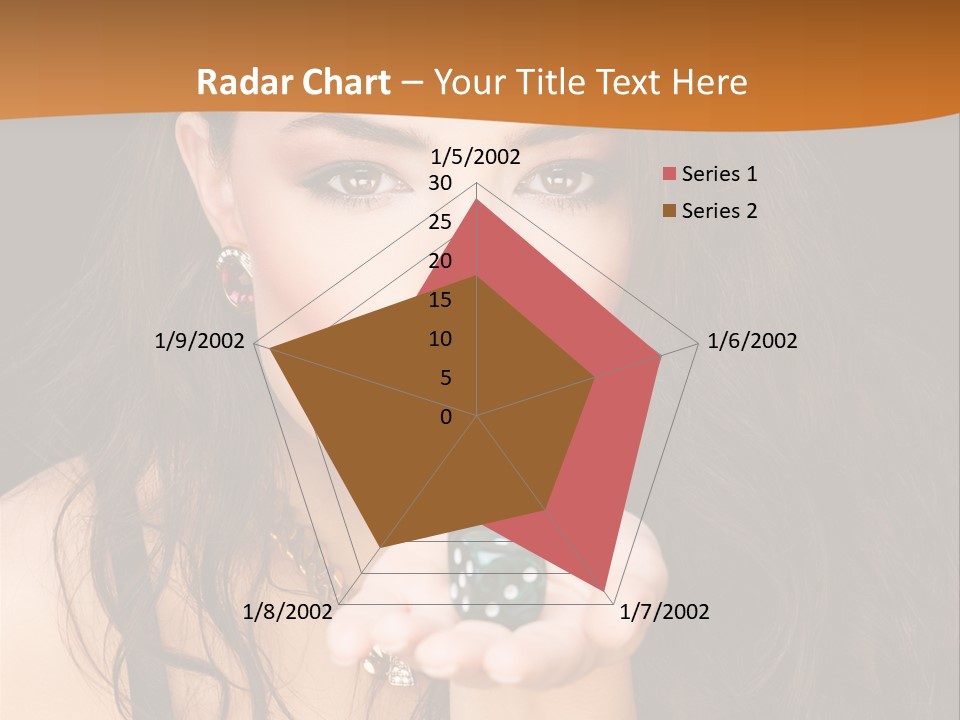Concept Spinning Risk PowerPoint Template