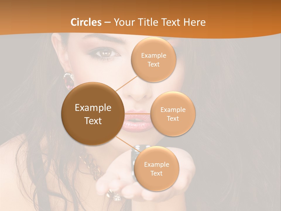 Concept Spinning Risk PowerPoint Template