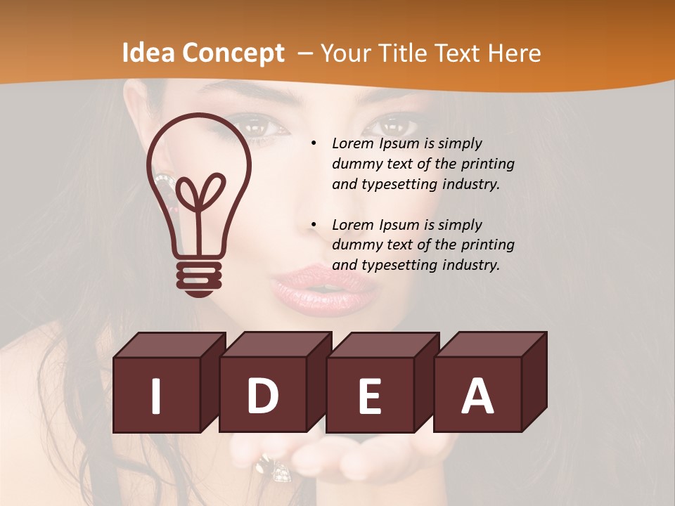 Concept Spinning Risk PowerPoint Template