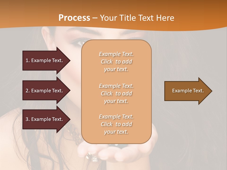 Concept Spinning Risk PowerPoint Template