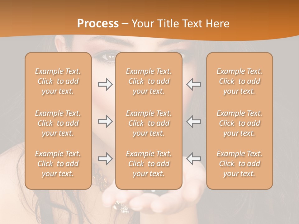 Concept Spinning Risk PowerPoint Template