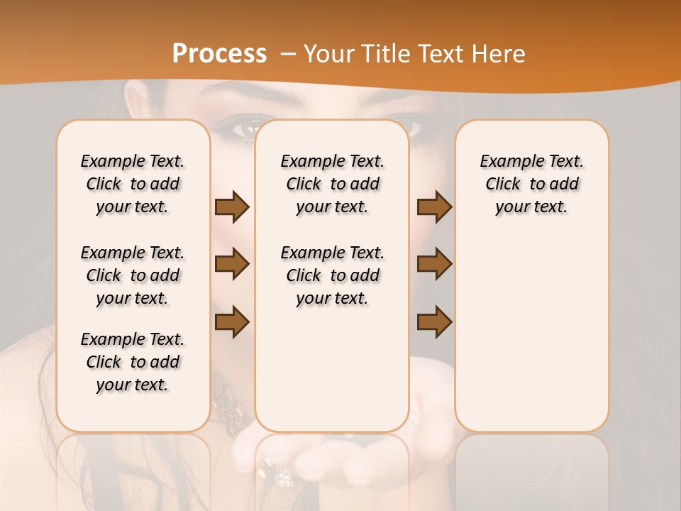Concept Spinning Risk PowerPoint Template