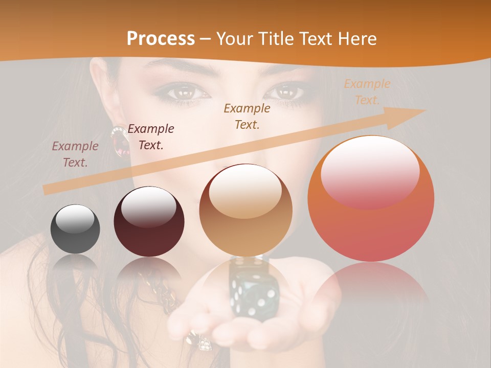 Concept Spinning Risk PowerPoint Template