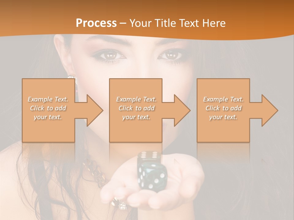 Concept Spinning Risk PowerPoint Template