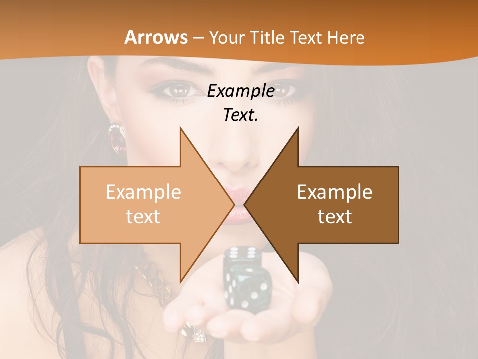 Concept Spinning Risk PowerPoint Template