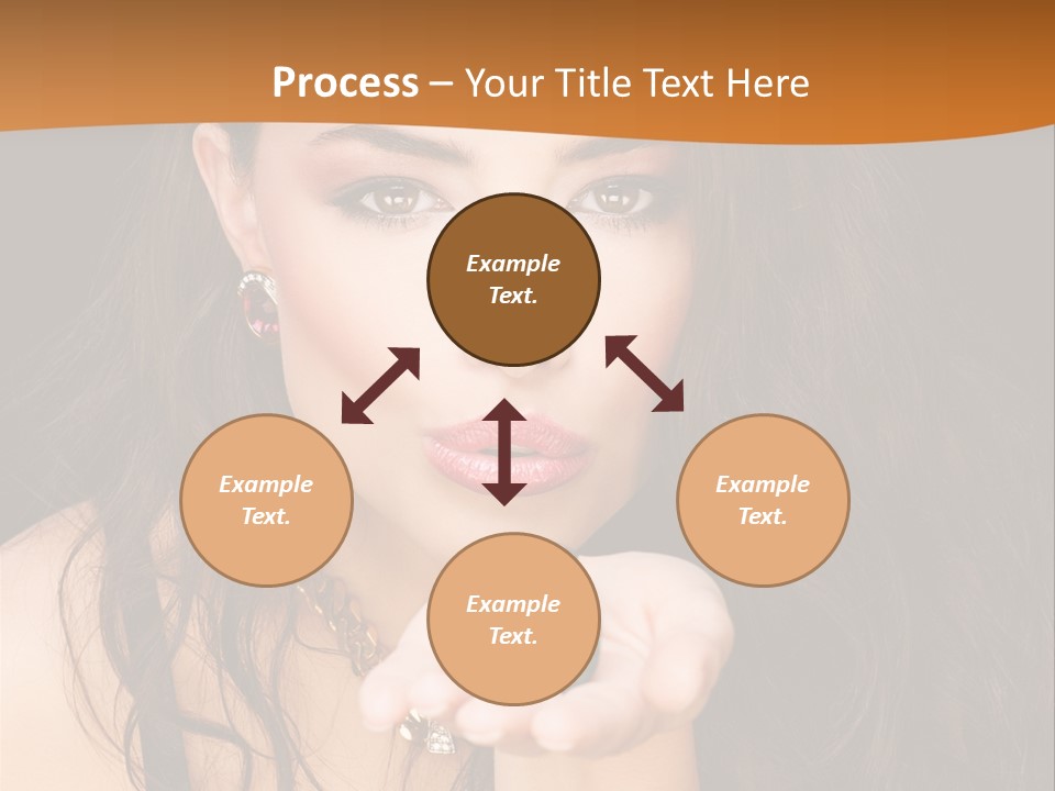 Concept Spinning Risk PowerPoint Template