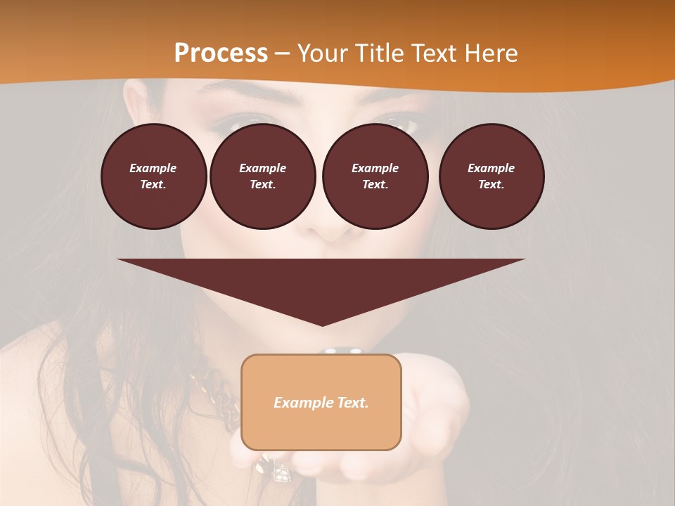 Concept Spinning Risk PowerPoint Template