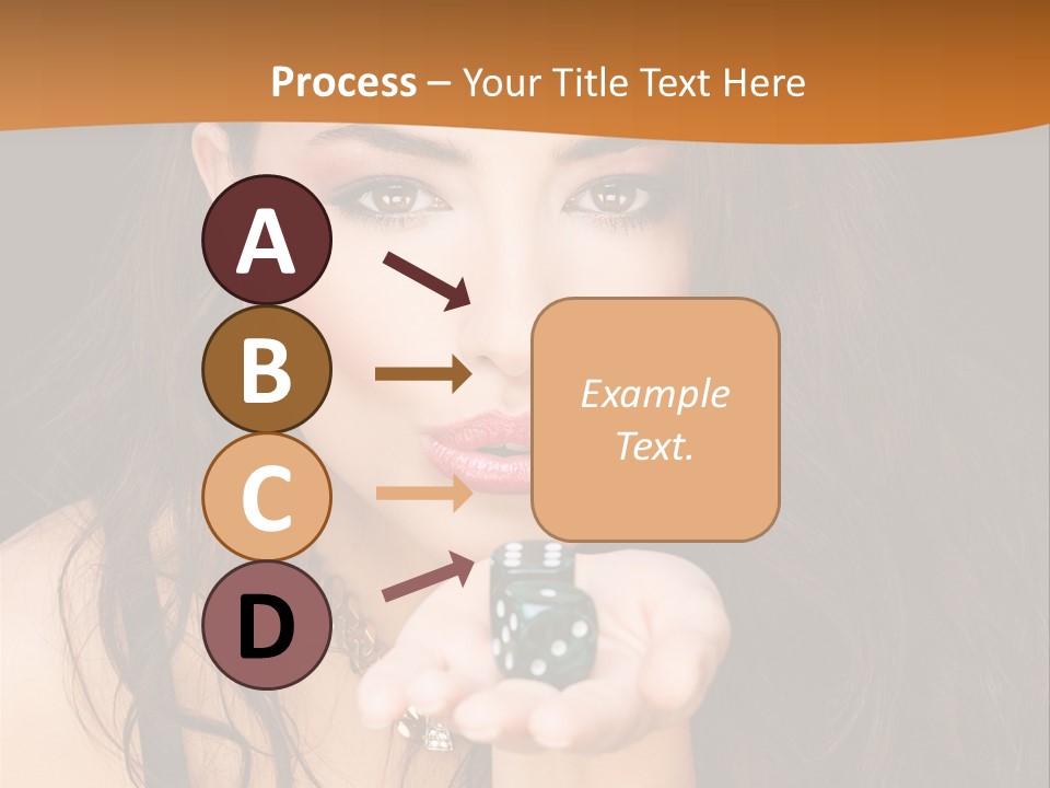 Concept Spinning Risk PowerPoint Template