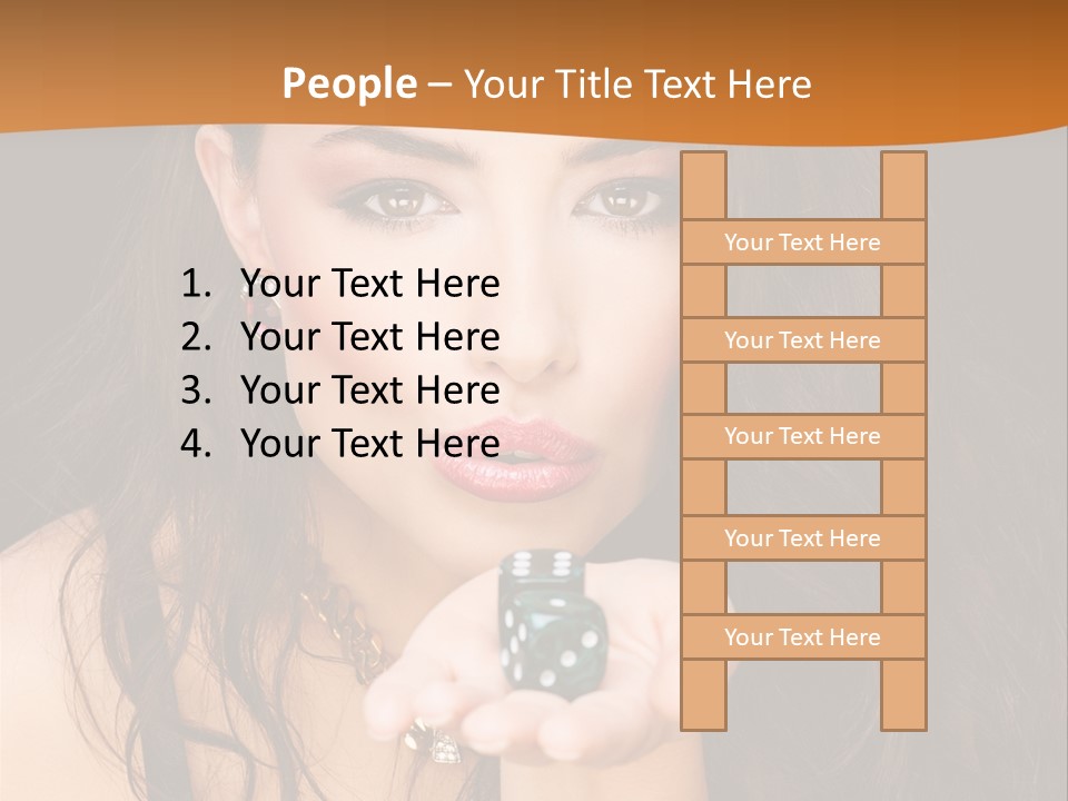 Concept Spinning Risk PowerPoint Template