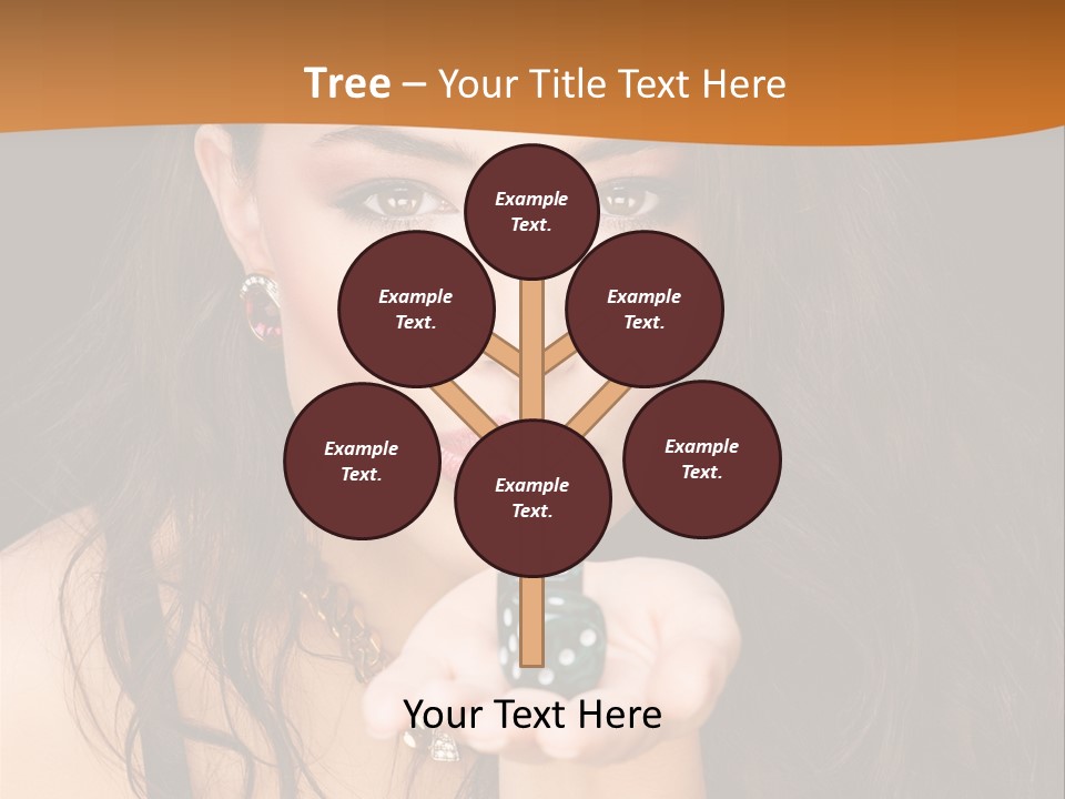 Concept Spinning Risk PowerPoint Template