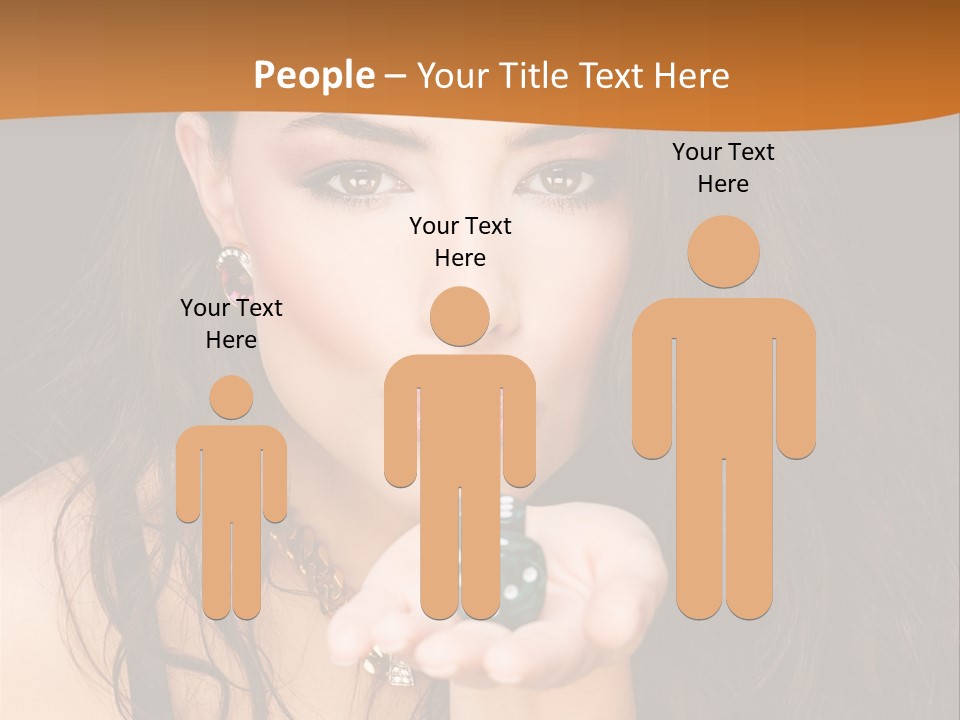 Concept Spinning Risk PowerPoint Template