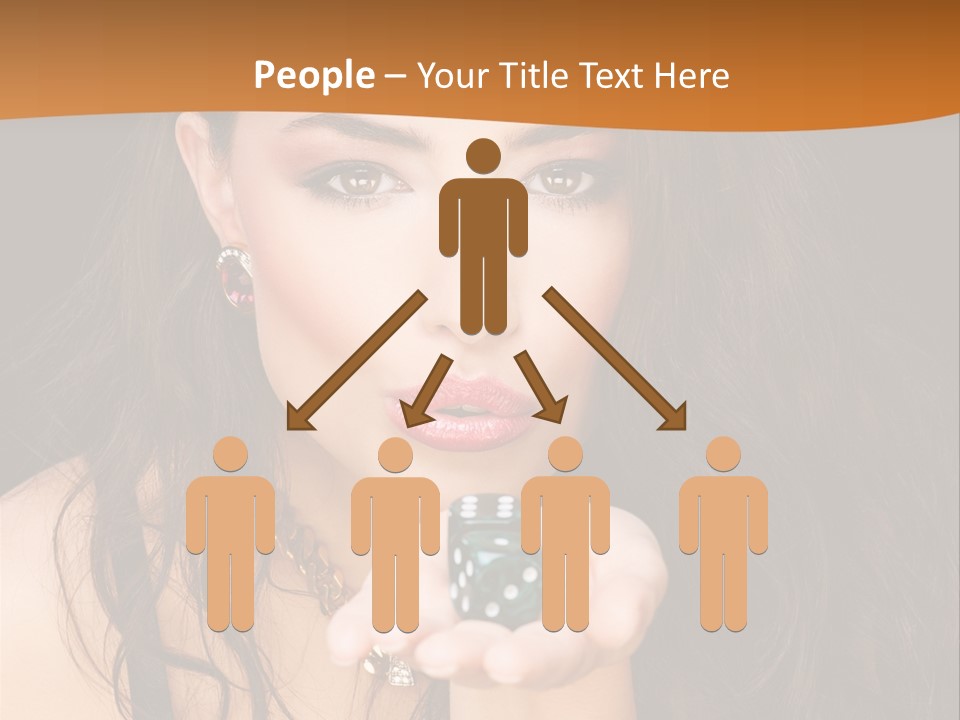 Concept Spinning Risk PowerPoint Template