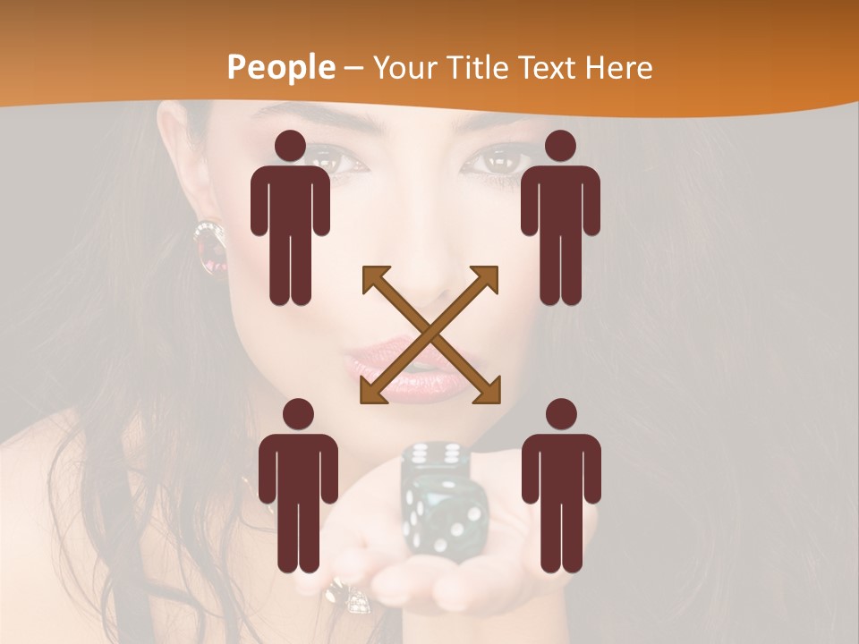 Concept Spinning Risk PowerPoint Template