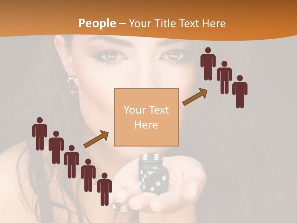 Concept Spinning Risk PowerPoint Template