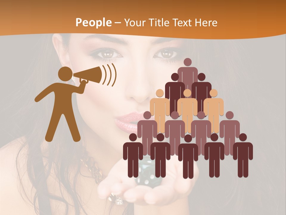 Concept Spinning Risk PowerPoint Template