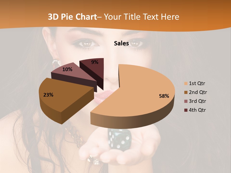 Concept Spinning Risk PowerPoint Template