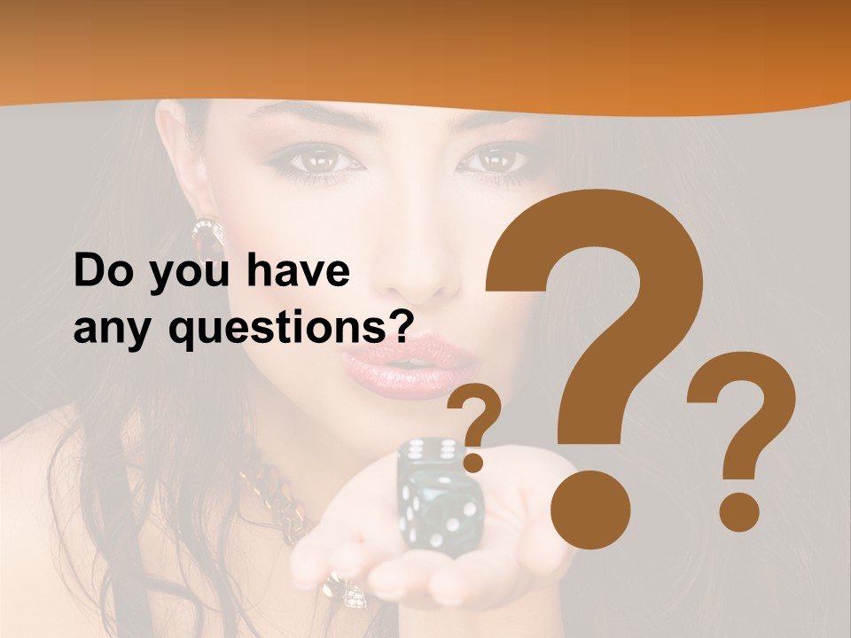 Concept Spinning Risk PowerPoint Template