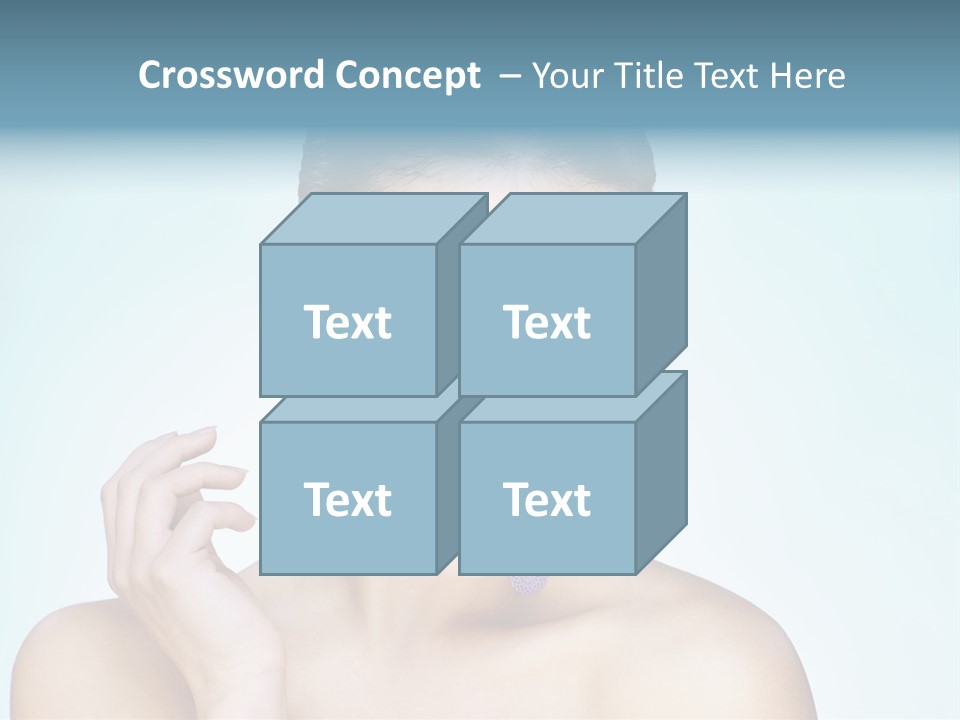 Beauty Young Person PowerPoint Template