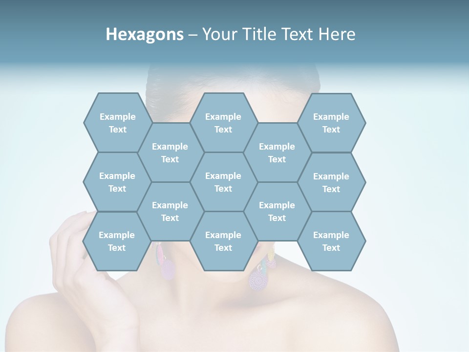 Beauty Young Person PowerPoint Template