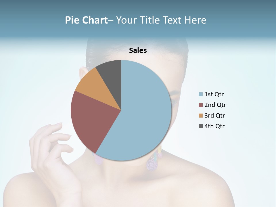 Beauty Young Person PowerPoint Template