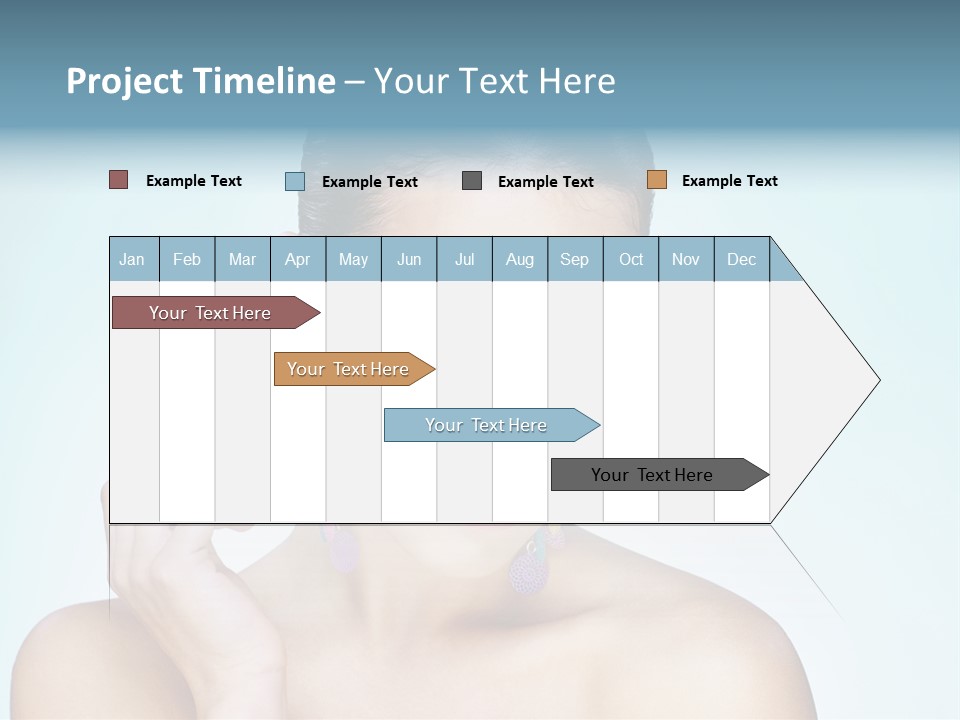 Beauty Young Person PowerPoint Template