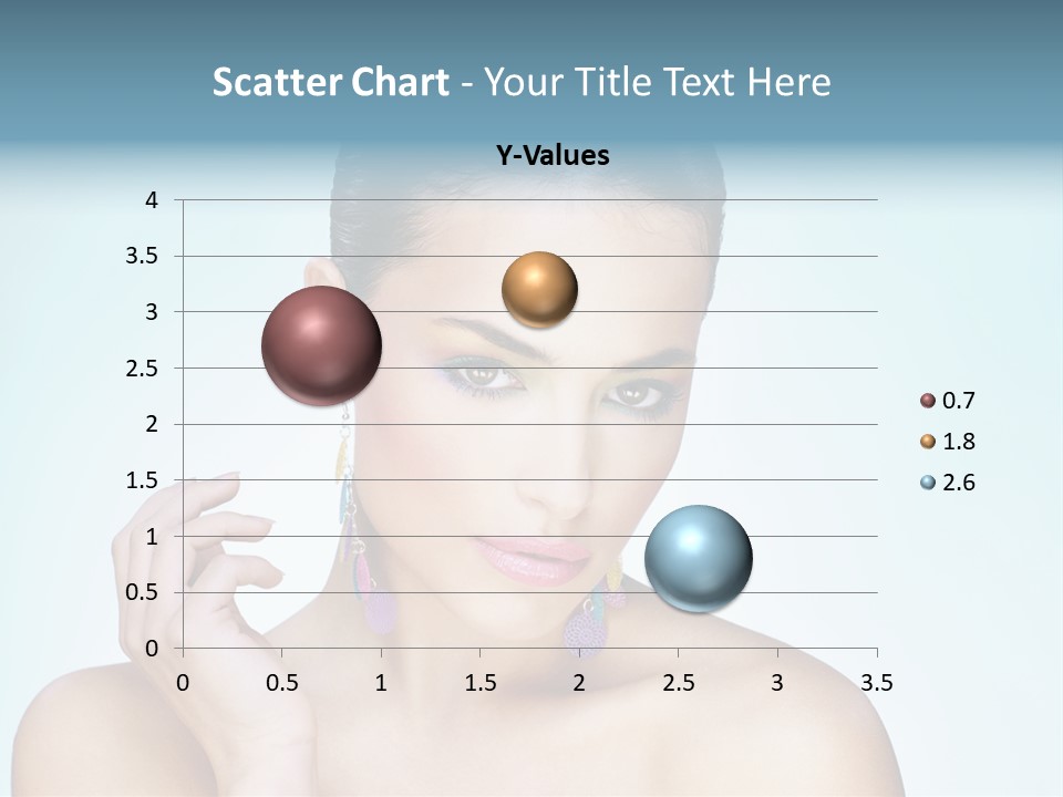 Beauty Young Person PowerPoint Template