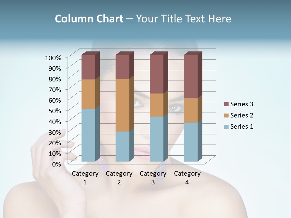 Beauty Young Person PowerPoint Template