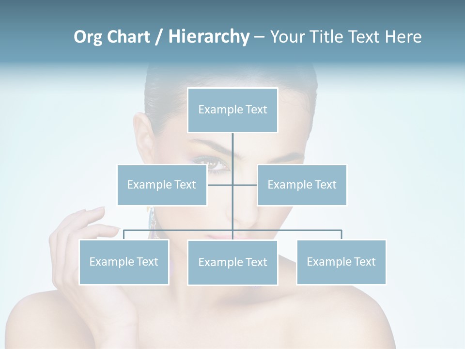 Beauty Young Person PowerPoint Template