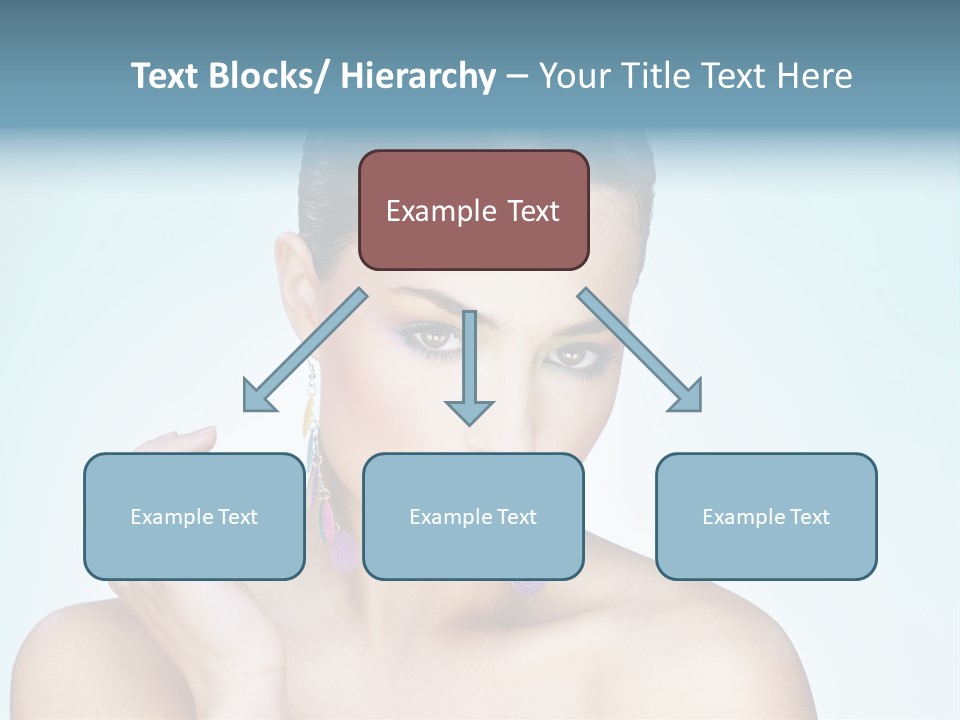 Beauty Young Person PowerPoint Template