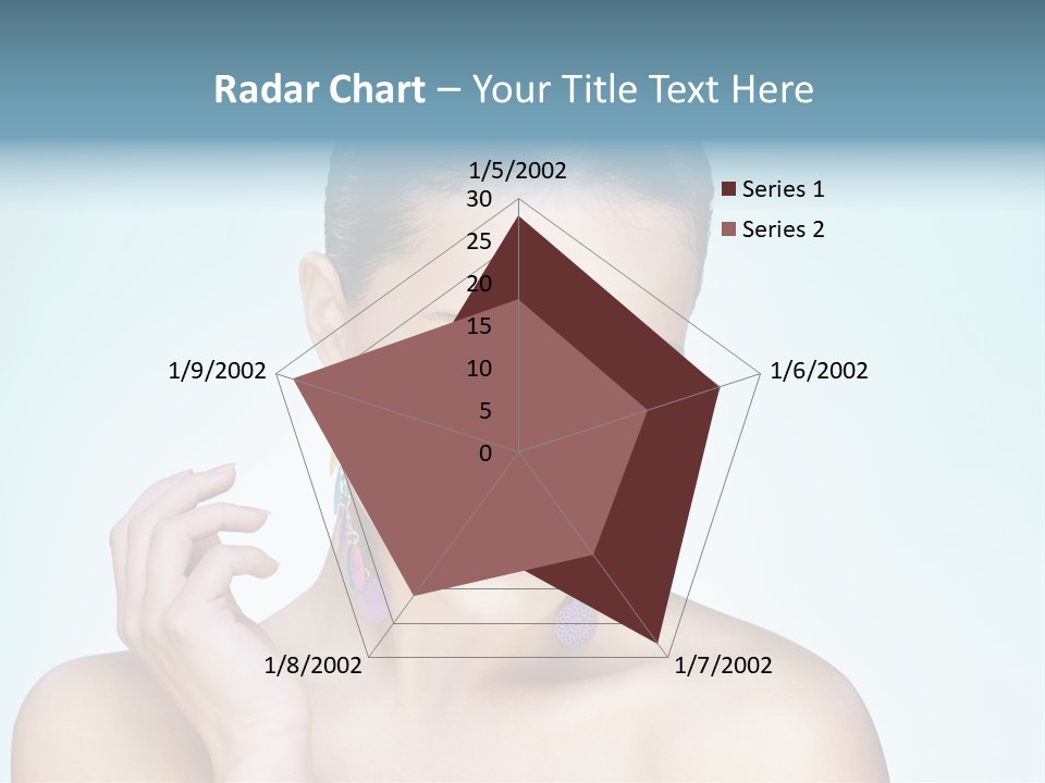 Beauty Young Person PowerPoint Template