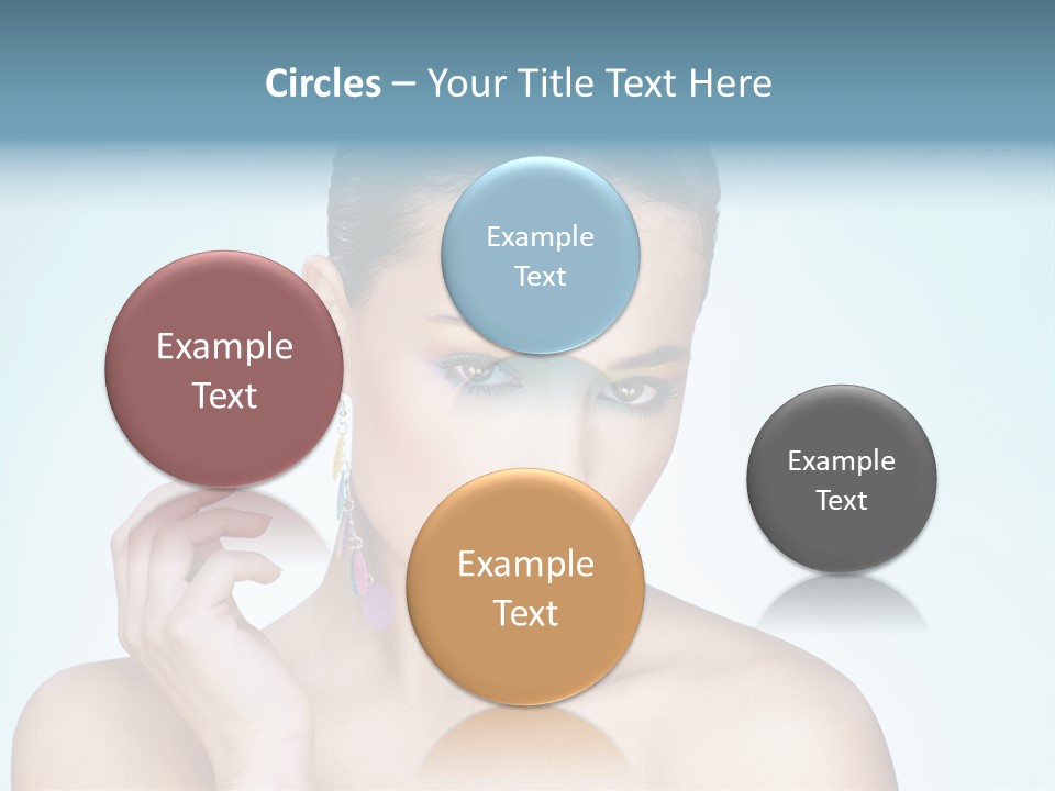 Beauty Young Person PowerPoint Template