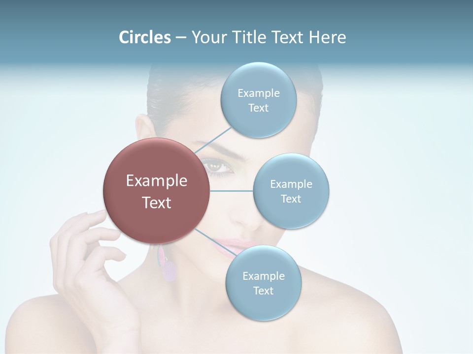 Beauty Young Person PowerPoint Template