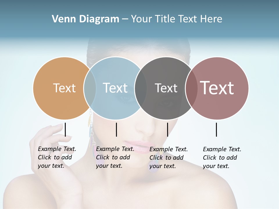 Beauty Young Person PowerPoint Template