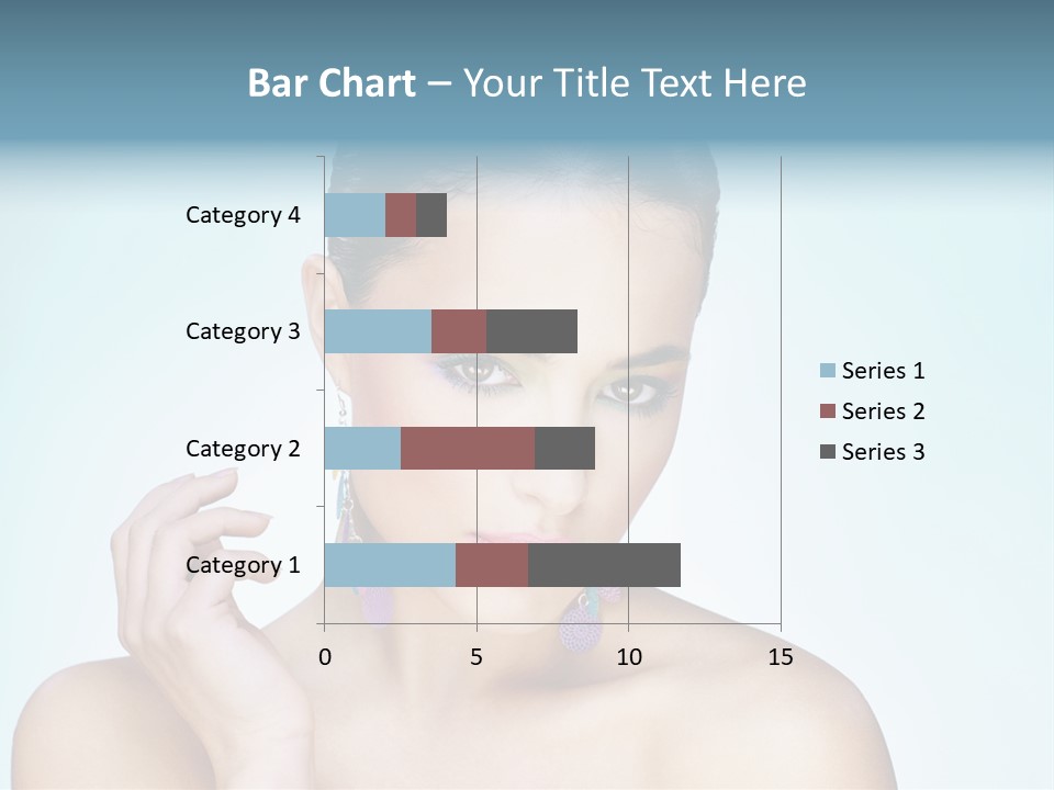 Beauty Young Person PowerPoint Template