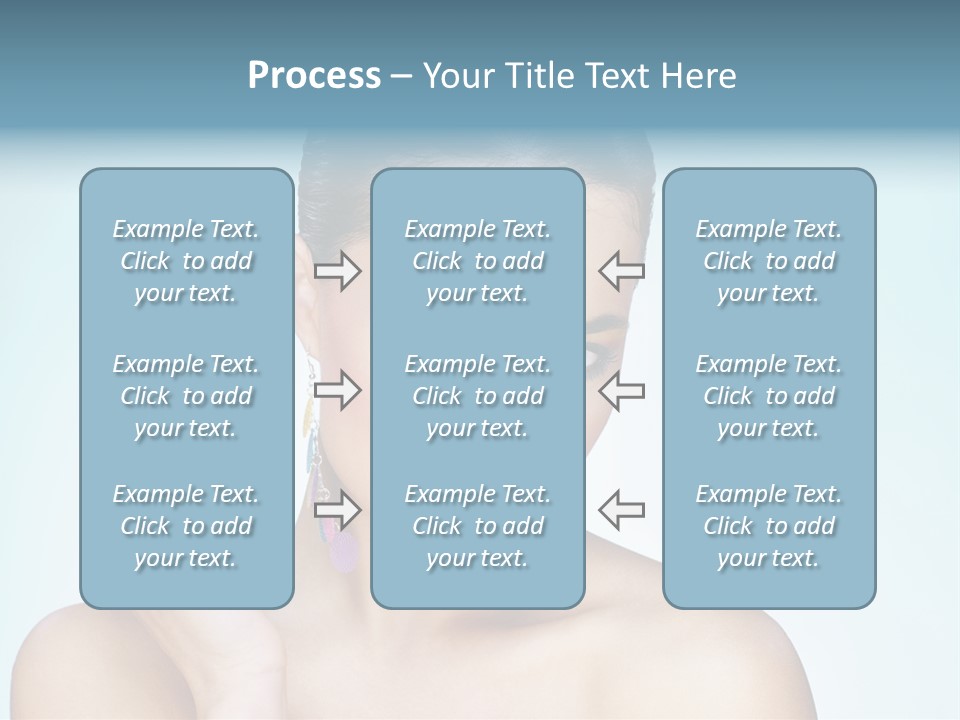 Beauty Young Person PowerPoint Template