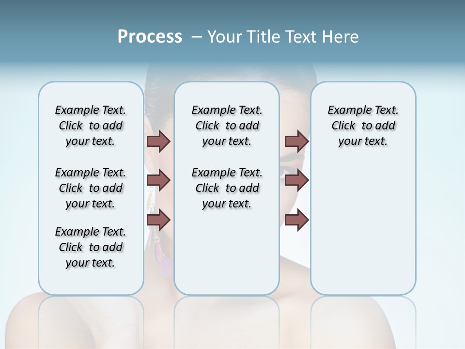Beauty Young Person PowerPoint Template