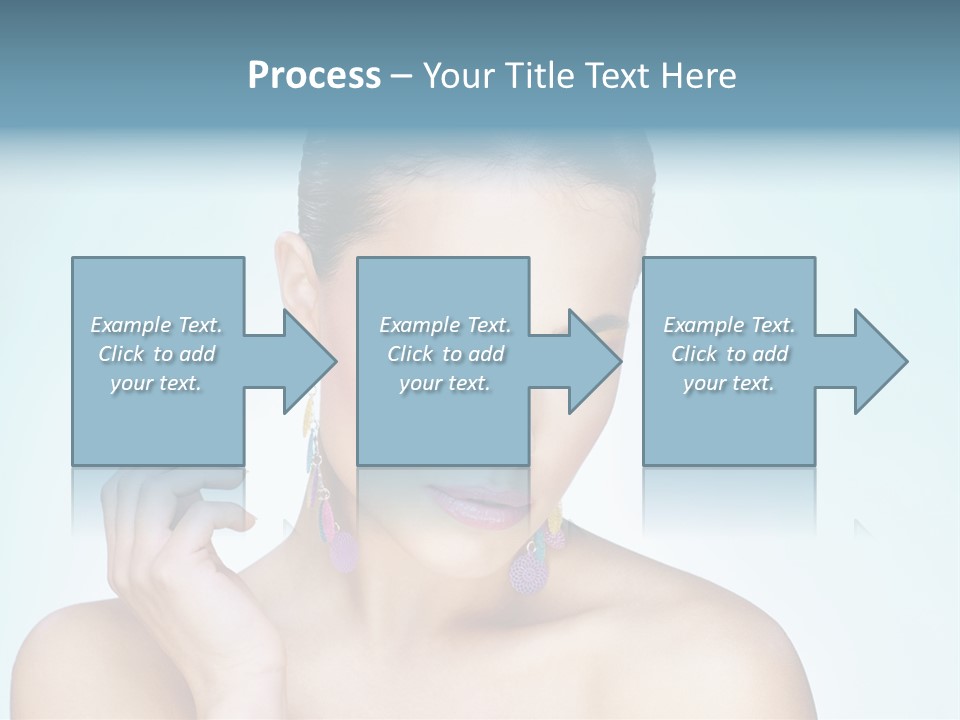 Beauty Young Person PowerPoint Template