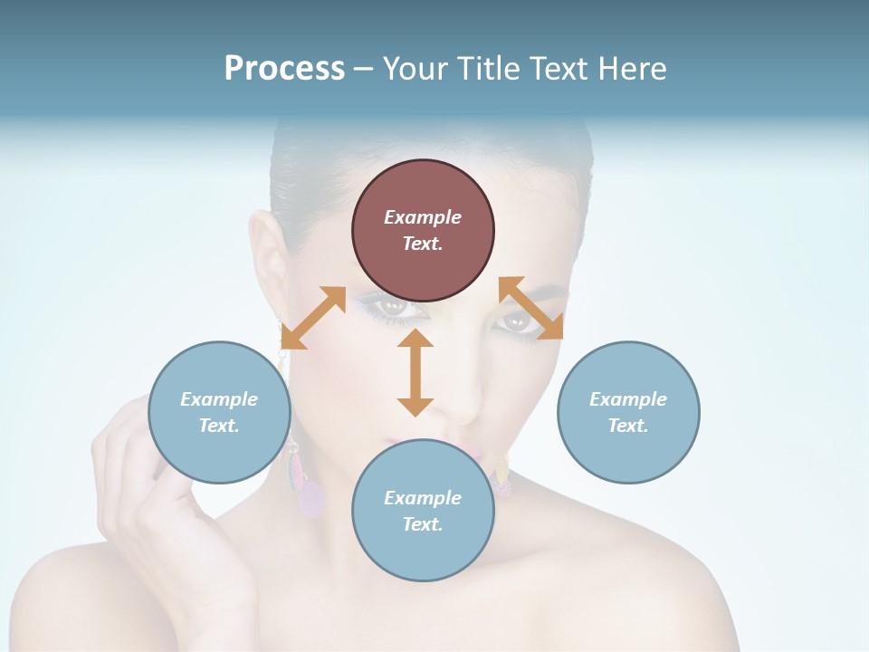 Beauty Young Person PowerPoint Template