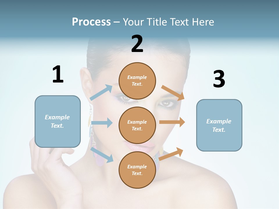 Beauty Young Person PowerPoint Template