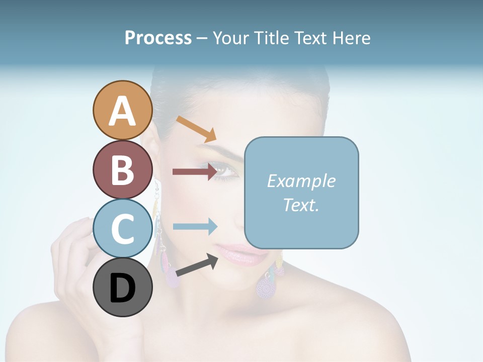 Beauty Young Person PowerPoint Template