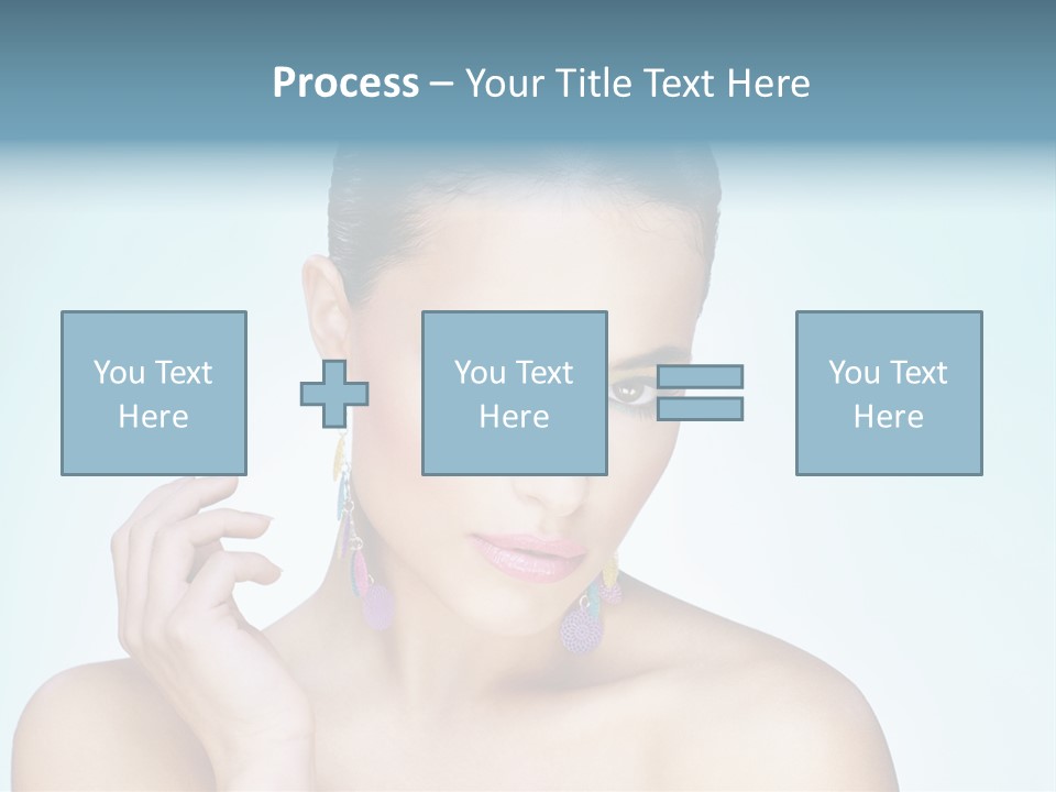 Beauty Young Person PowerPoint Template